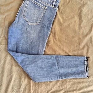 Sam Edelman raw hem denim size 32